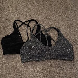 Lululemon bralettes lot of 2 size 6